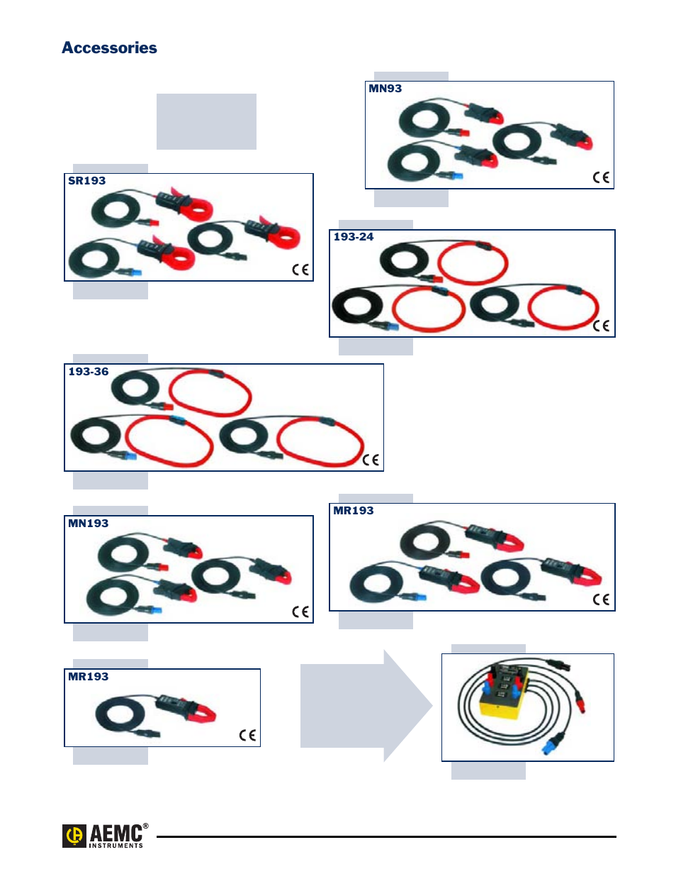 Accessories | Atec AEMC-3945 User Manual | Page 11 / 13