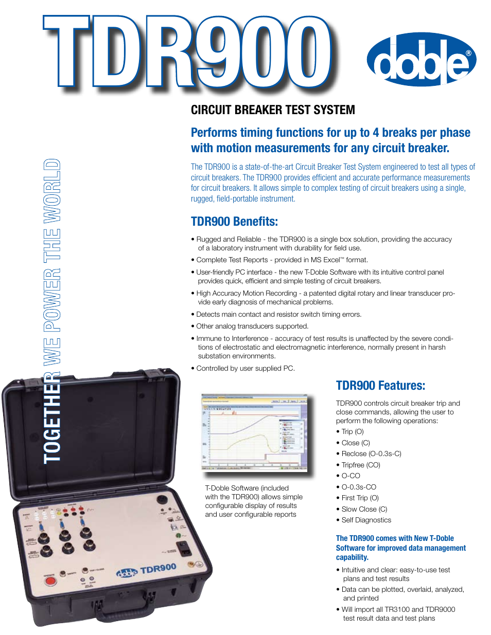 Atec Doble-TDR900 User Manual | 2 pages