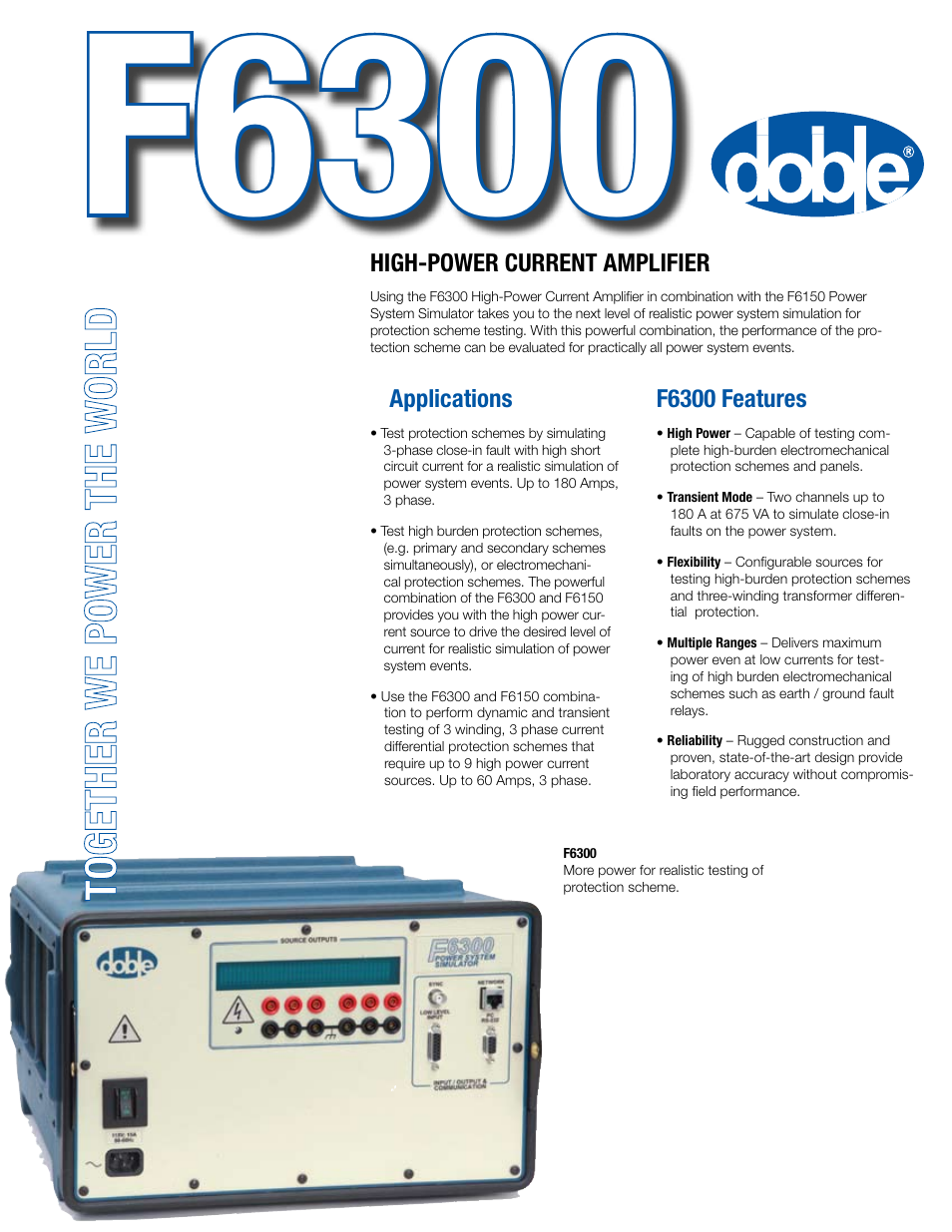 Atec Doble-F6300 User Manual | 2 pages