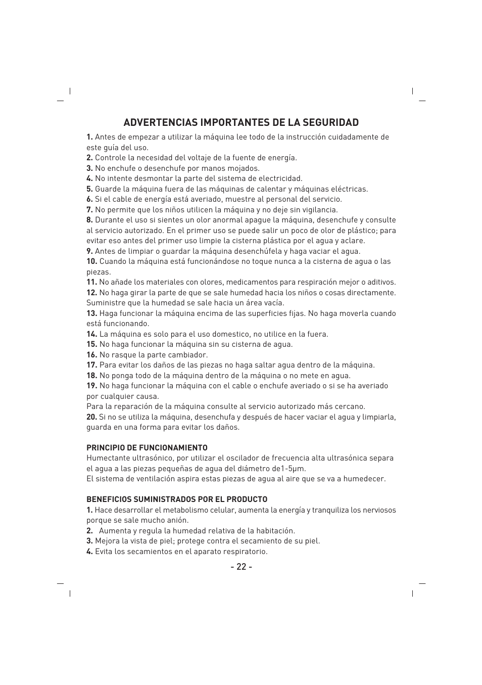 SINBO SAH 6101 User Manual | Page 23 / 48