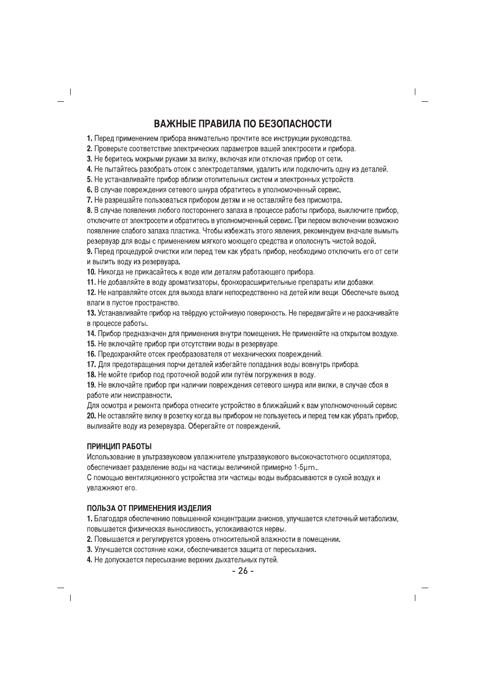 SINBO SAH 6101 User Manual | Page 27 / 48