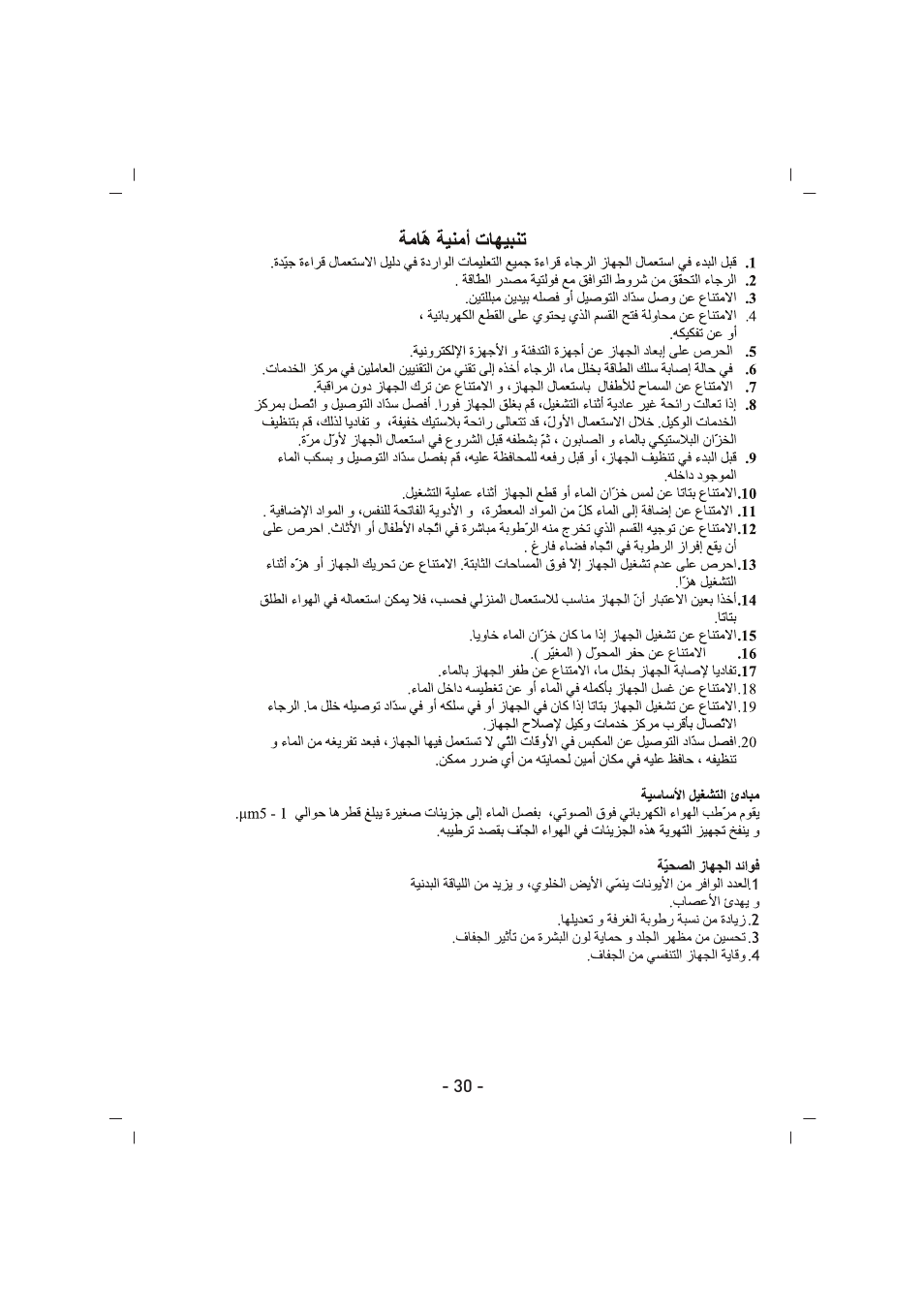 SINBO SAH 6101 User Manual | Page 31 / 48