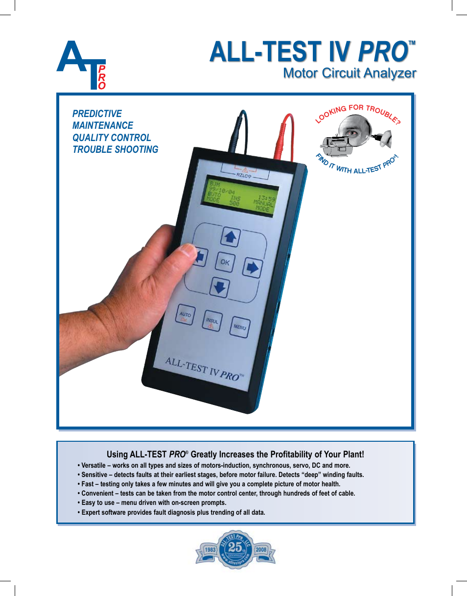 Atec All-Test-IV-Pro User Manual | 6 pages