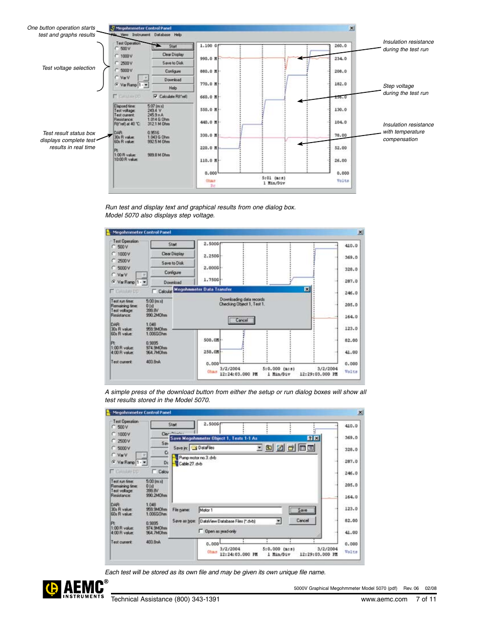 Atec AEMC-5070 User Manual | Page 7 / 11