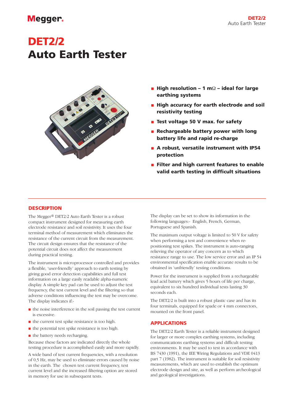 Atec Biddle-DET-2-2 User Manual | 2 pages