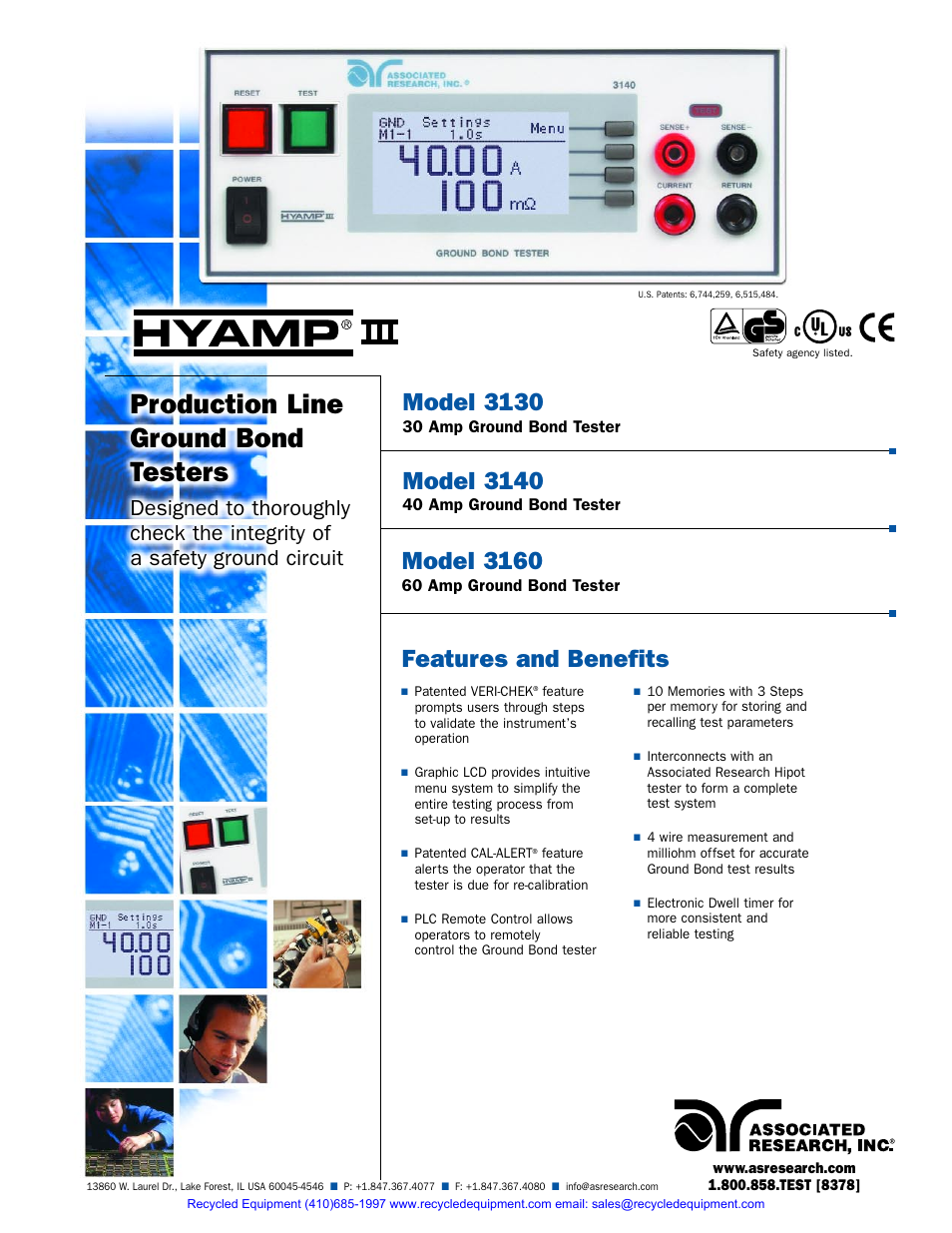 Atec Associated-Research-3140-60 User Manual | 2 pages