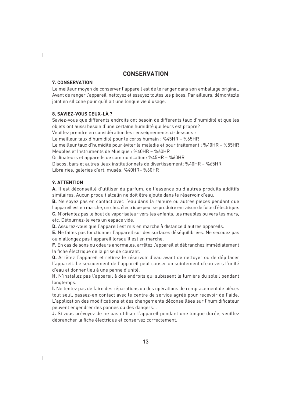 SINBO SAH 6109 User Manual | Page 14 / 48