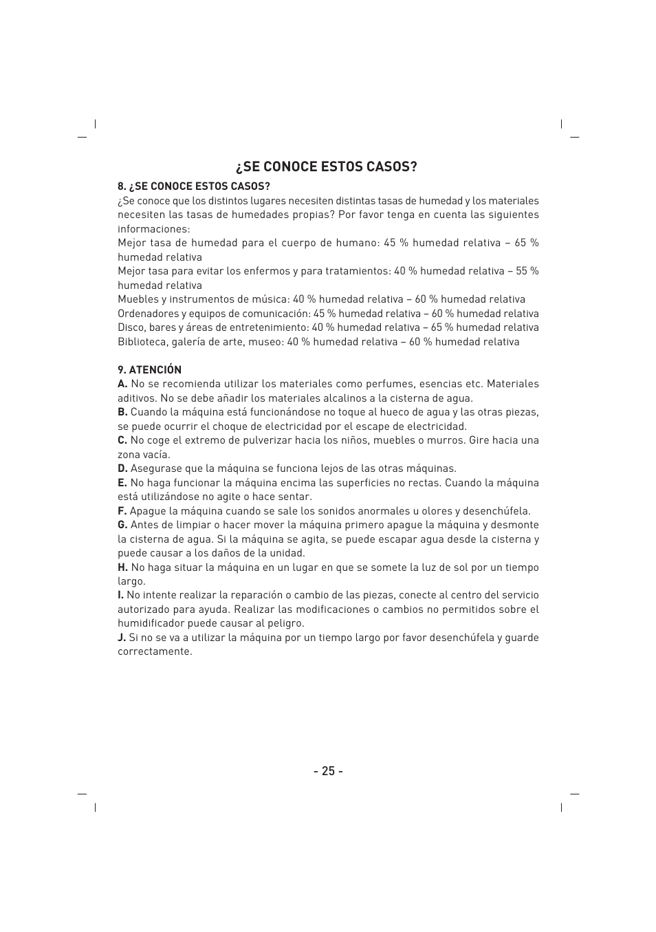 SINBO SAH 6109 User Manual | Page 26 / 48