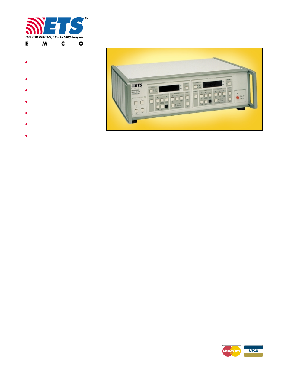 Atec EMCO-2090 User Manual | 4 pages