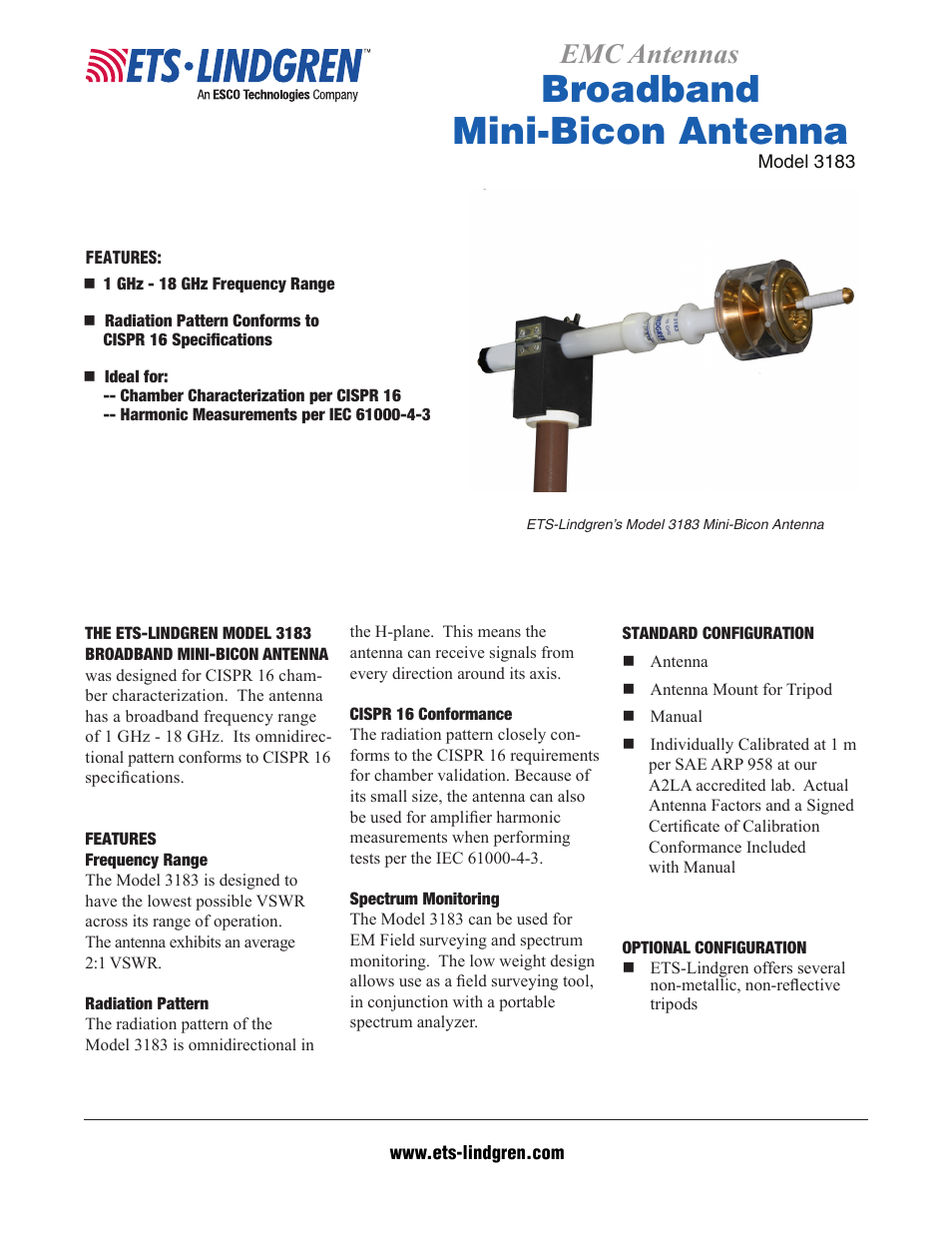 Atec EMCO-3183 User Manual | 2 pages