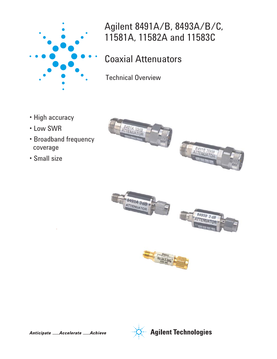 Atec Agilent-11583C User Manual | 8 pages