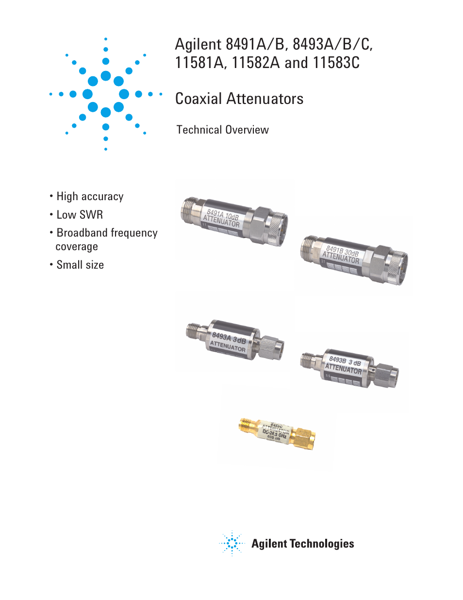 Atec Agilent-8490 Series User Manual | 8 pages