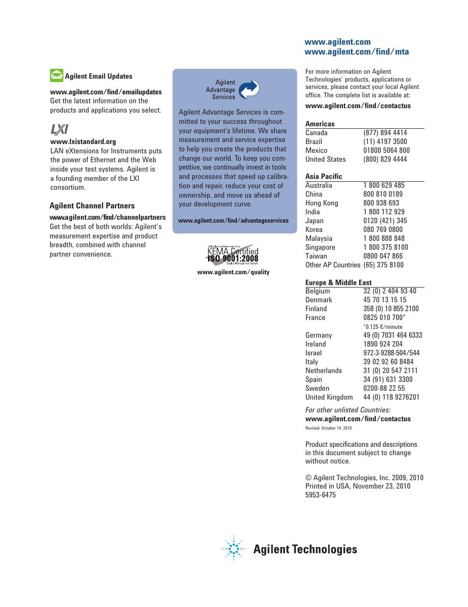 Atec Agilent-8490 Series User Manual | Page 8 / 8