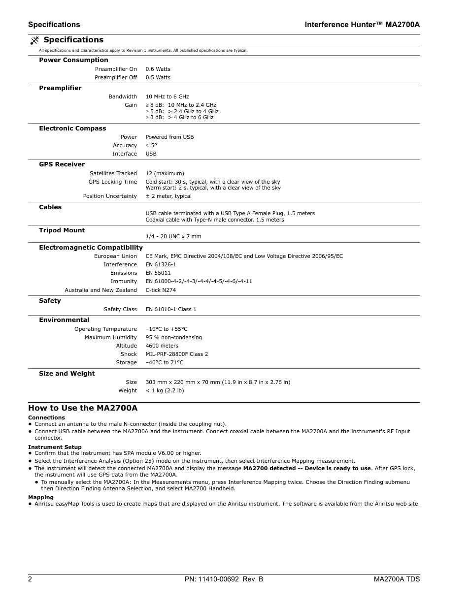 How to use the ma2700a | Atec Anritsu-MA2700A User Manual | Page 2 / 4