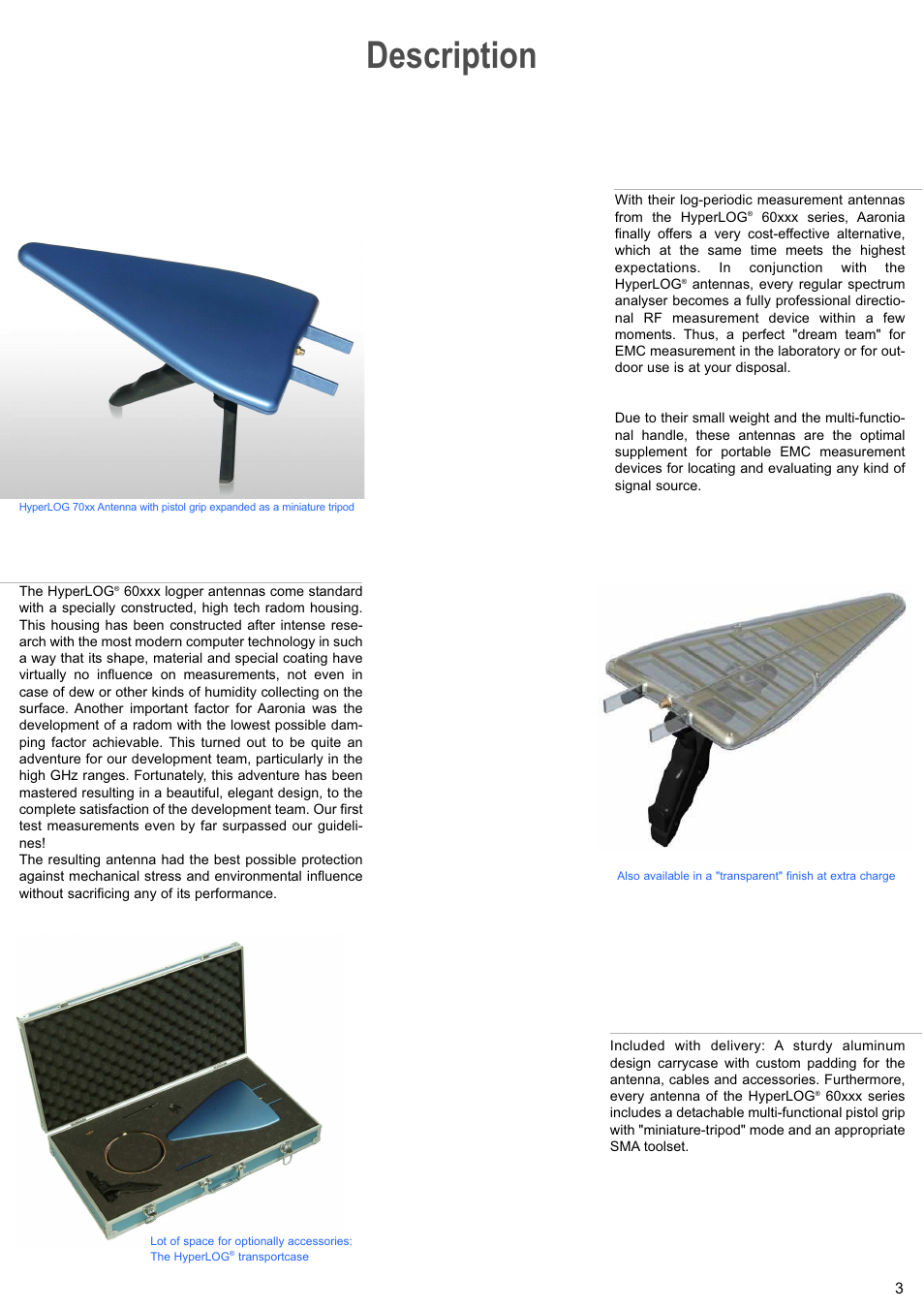 Description | Atec Aaronic-6000 Series User Manual | Page 3 / 7