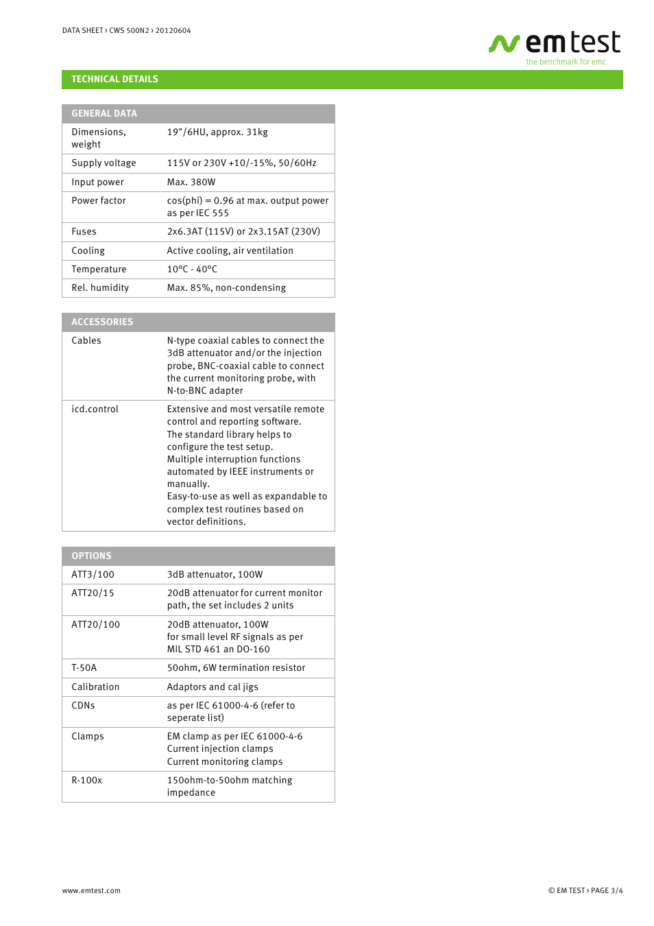 Atec EM-Test-CWS500N2 User Manual | Page 3 / 4