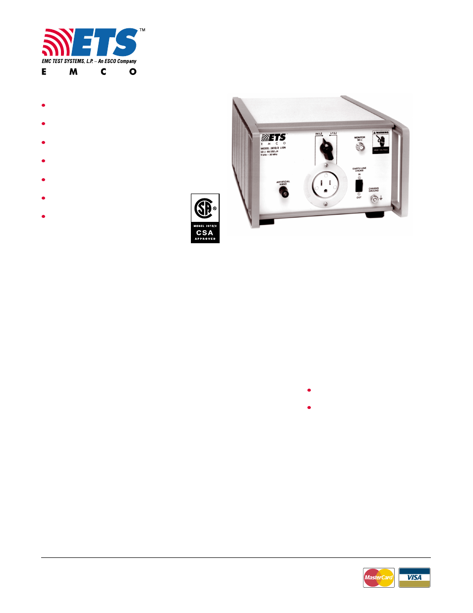 Atec EMCO-ETS-Lindgren-3810-2-3816_2 User Manual | 2 pages