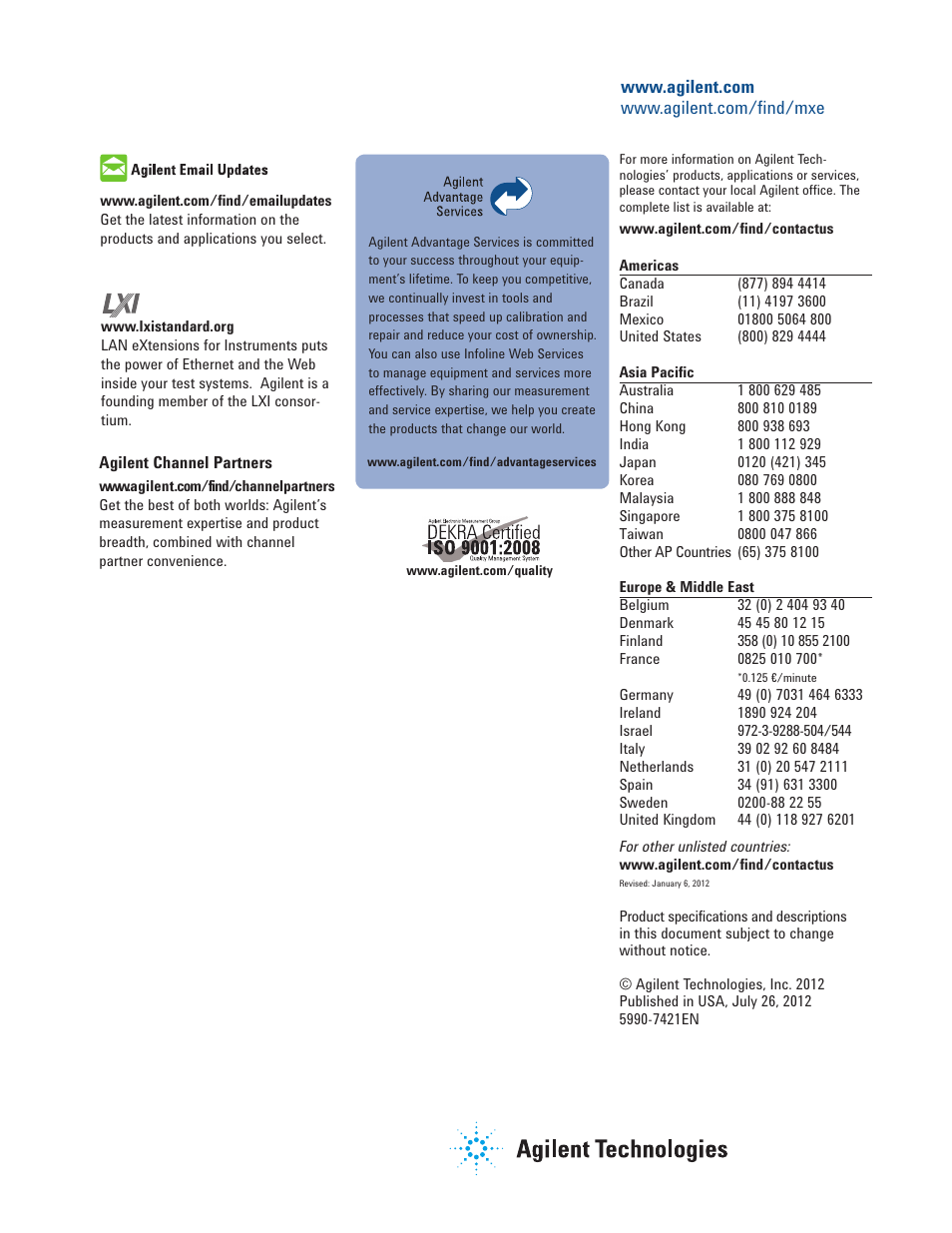 Atec Agilent-N9038A User Manual | Page 21 / 21