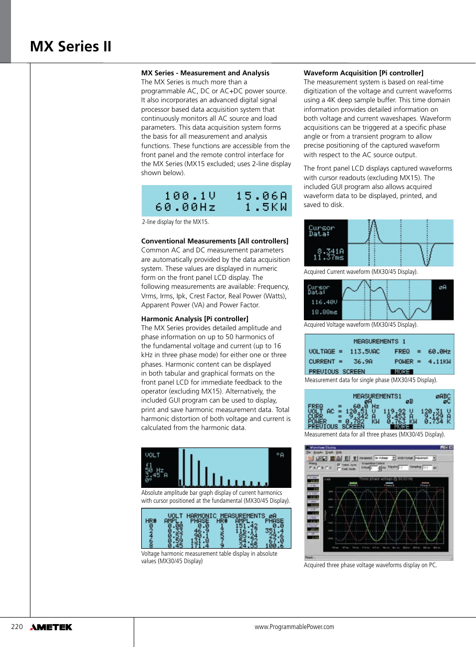 Mx series ii | Atec California-Instruments_MX Series User Manual | Page 4 / 8