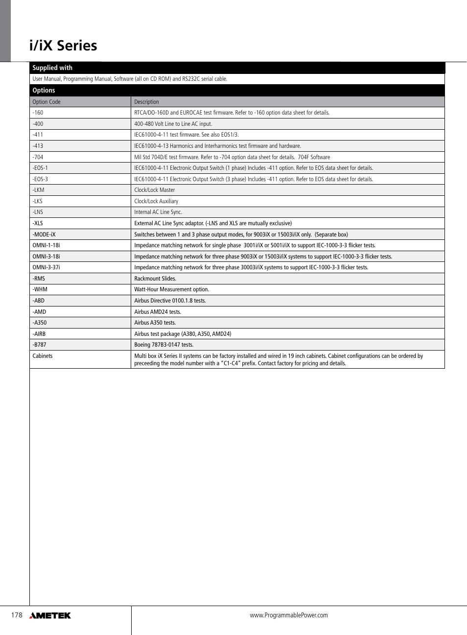 I/ix series | Atec California-Instruments-i-iX_SeriesII User Manual | Page 10 / 10