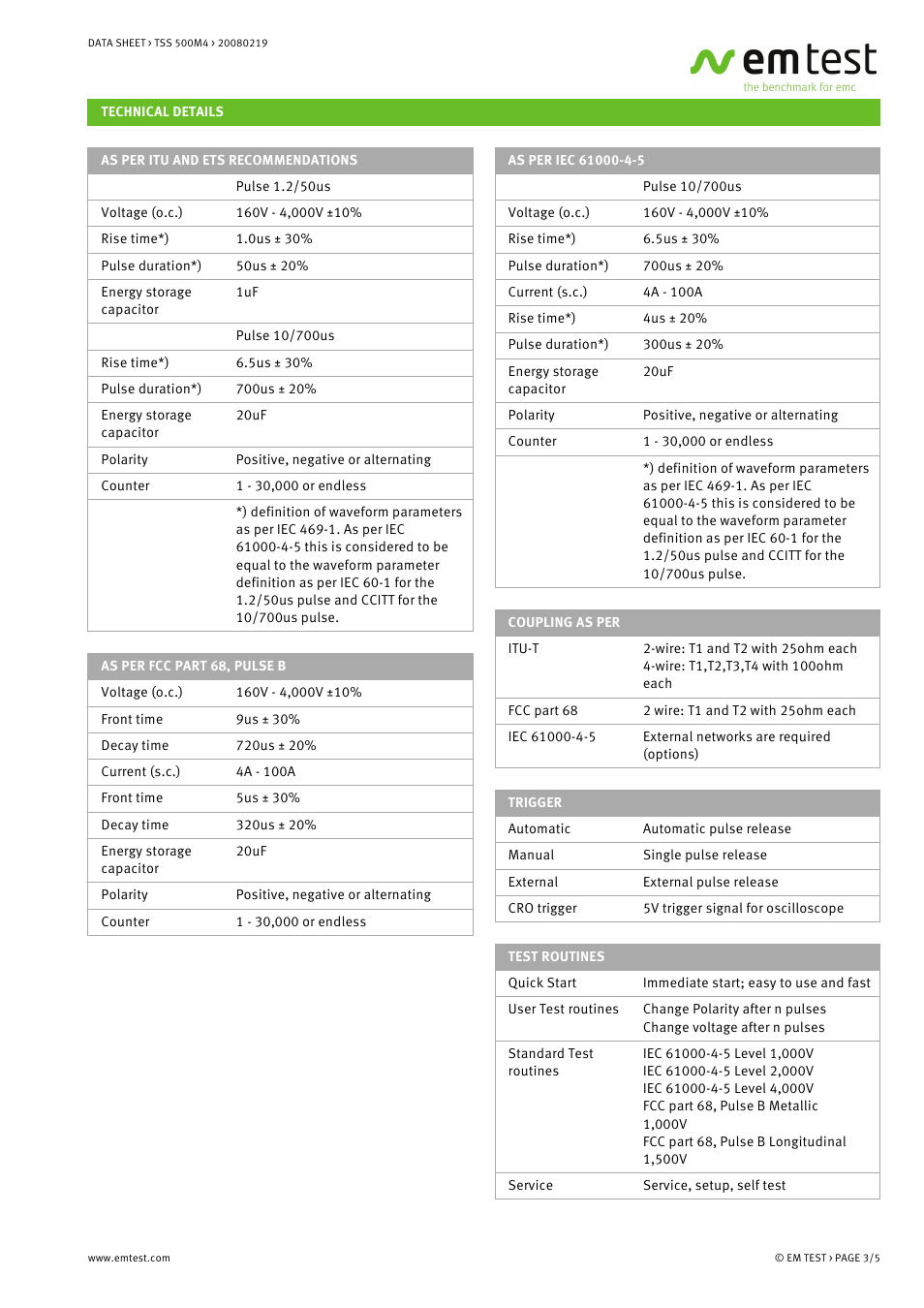 Atec EM-Test-TSS500M4 User Manual | Page 3 / 5