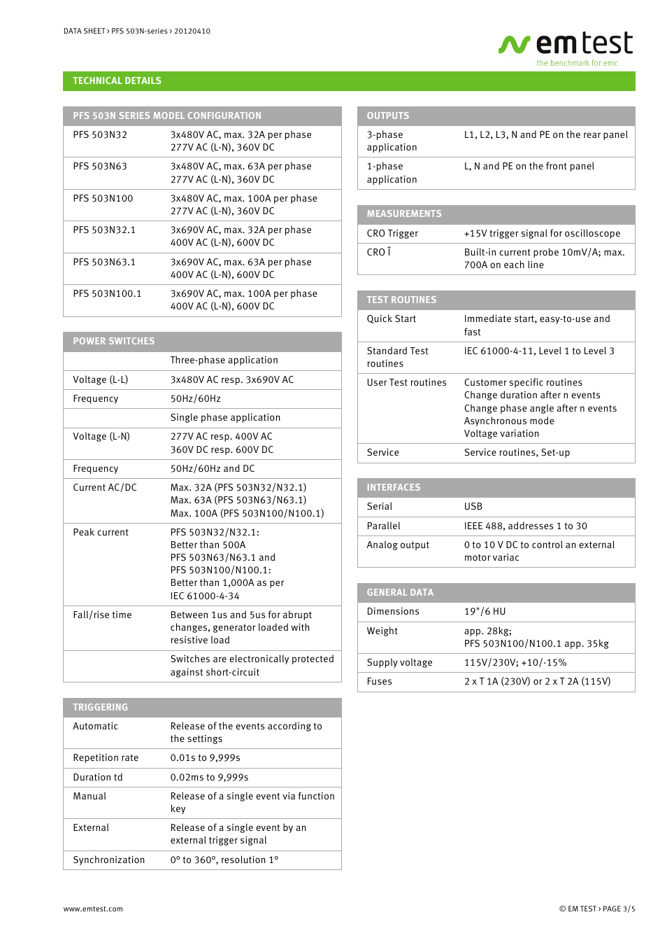 Atec EM-Test-PFS-503N User Manual | Page 3 / 5