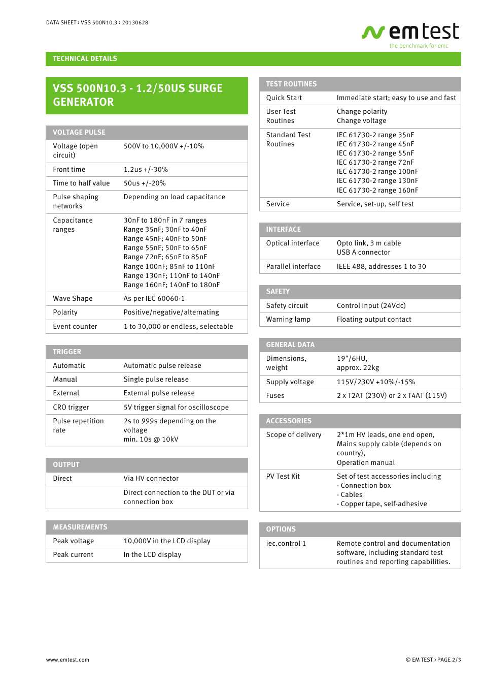 Atec EM-Test-VSS500N10-3 User Manual | Page 2 / 3