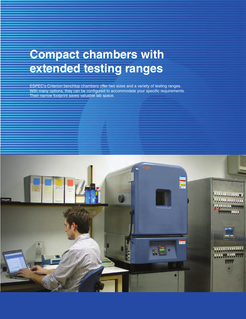 Compact chambers with extended testing ranges | Atec Espec-BT Series User Manual | Page 2 / 8
