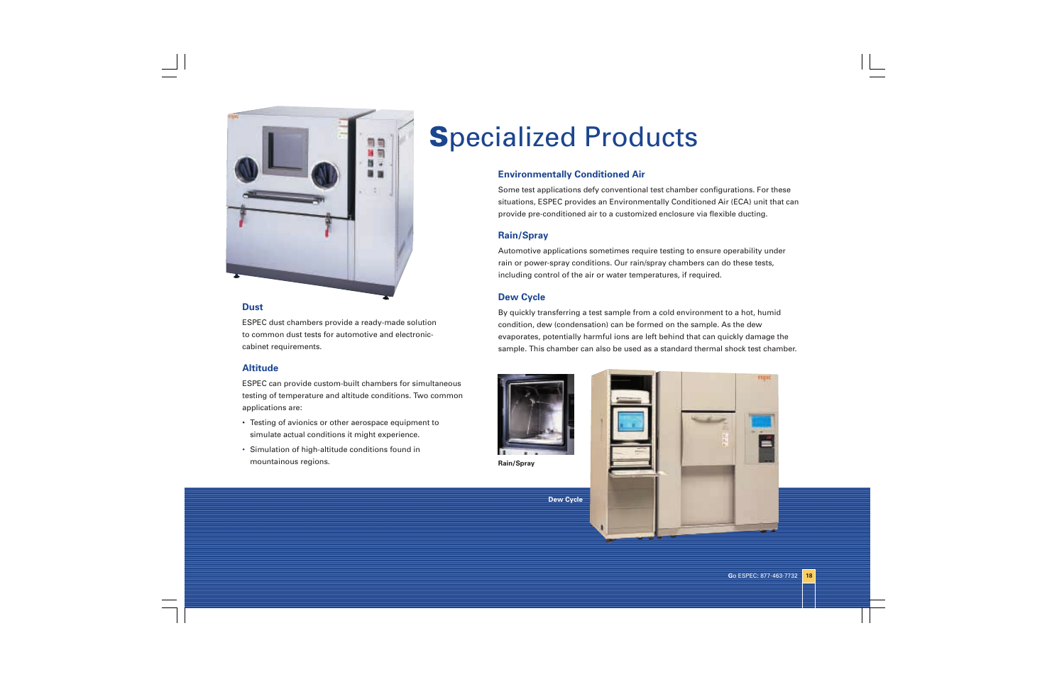 S pecialized products | Atec Espec-ESX Series User Manual | Page 19 / 24