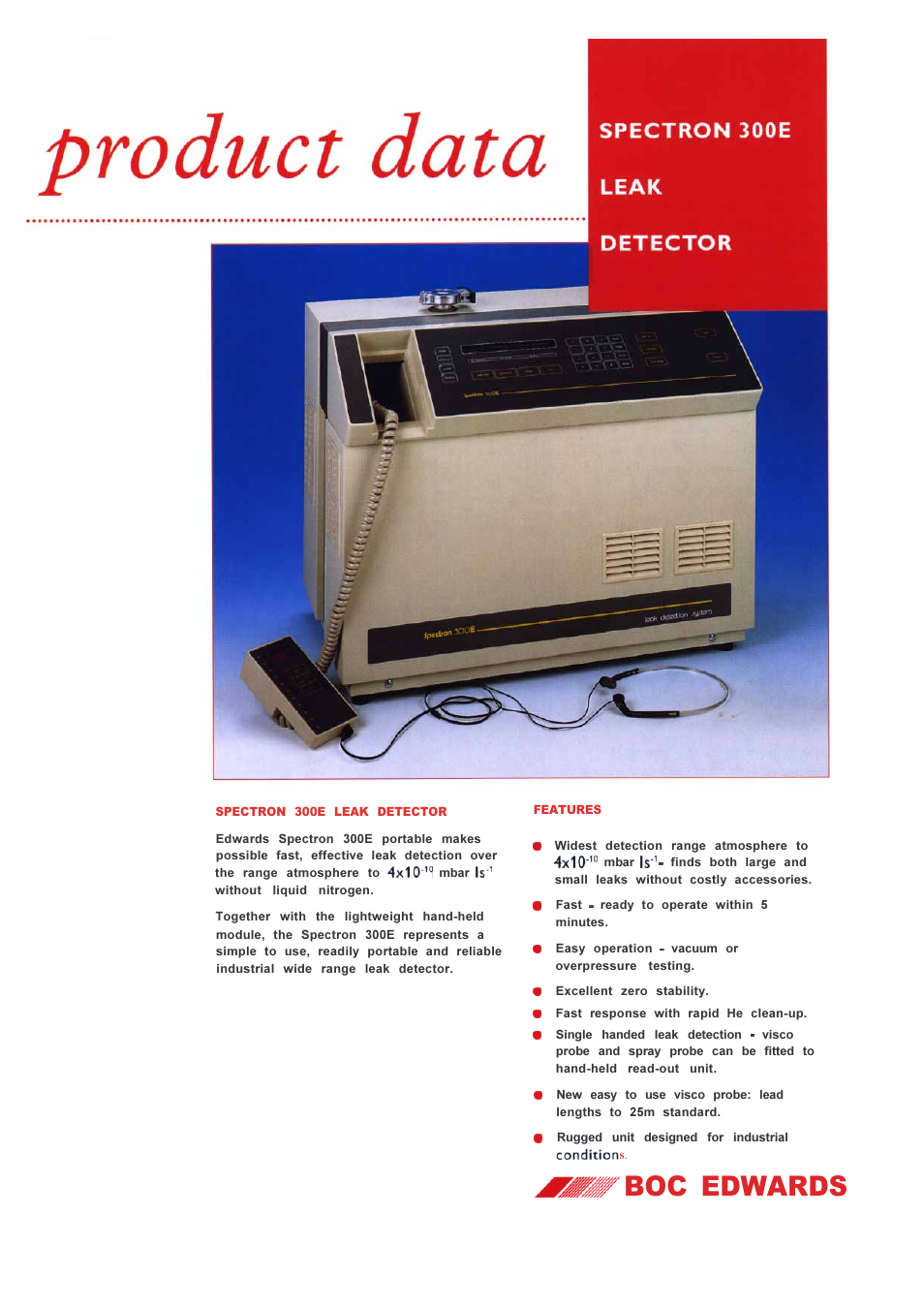 Atec Edwards-300E User Manual | 4 pages