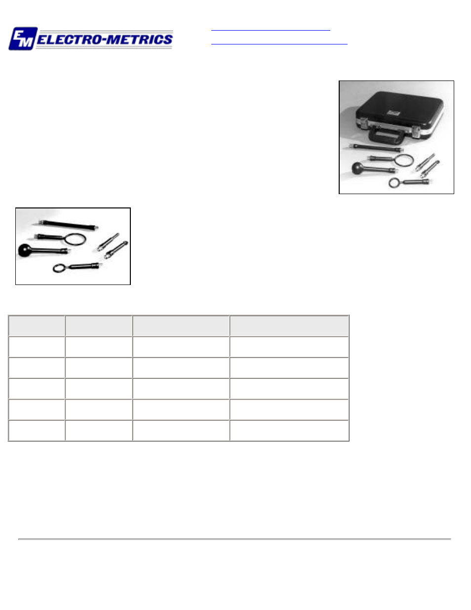 Atec Electro-Metrics-EM-6992 User Manual | 1 page