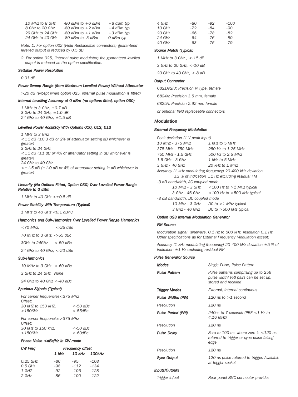 Atec Aeroflex-6820A Series User Manual | Page 4 / 12