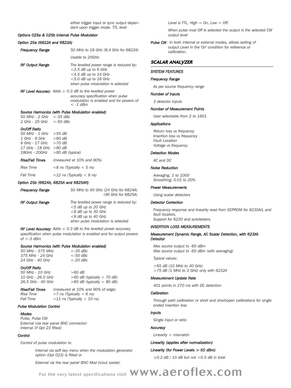 Atec Aeroflex-6820A Series User Manual | Page 5 / 12