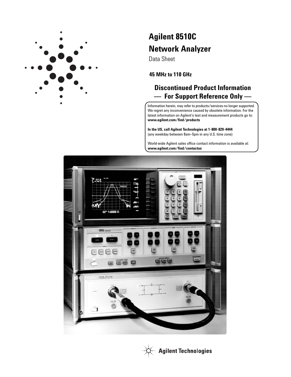 Atec Agilent-8510C User Manual | 28 pages