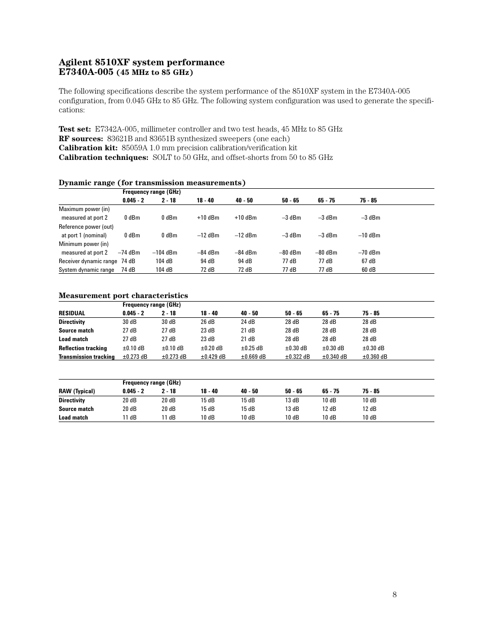 Atec Agilent-8510C User Manual | Page 8 / 28