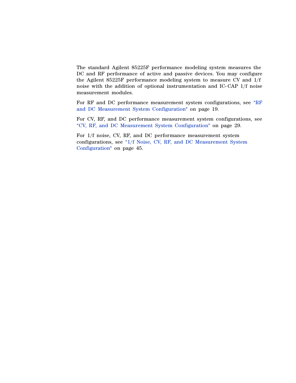 Performance modeling system configuration overview | Atec Agilent-85133F User Manual | Page 18 / 142