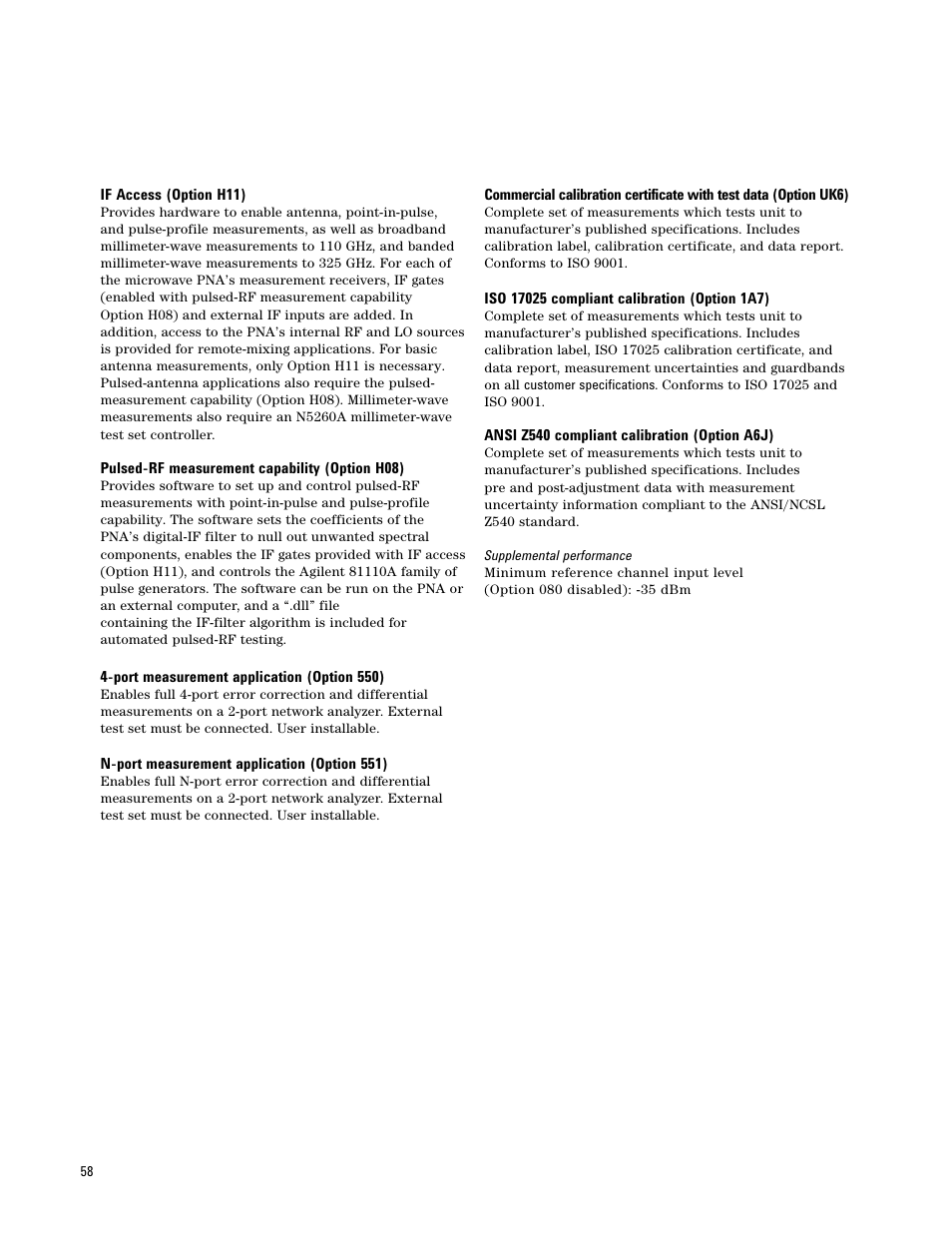 Atec Agilent-E8361A User Manual | Page 58 / 64