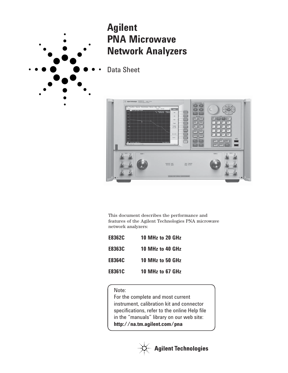 Atec Agilent-E8364C User Manual | 64 pages