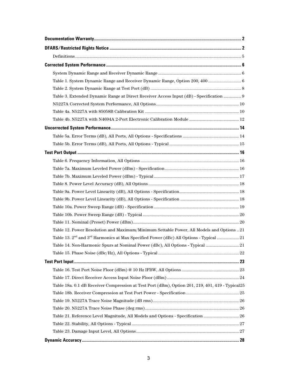 Atec Agilent-N5227A User Manual | Page 3 / 52