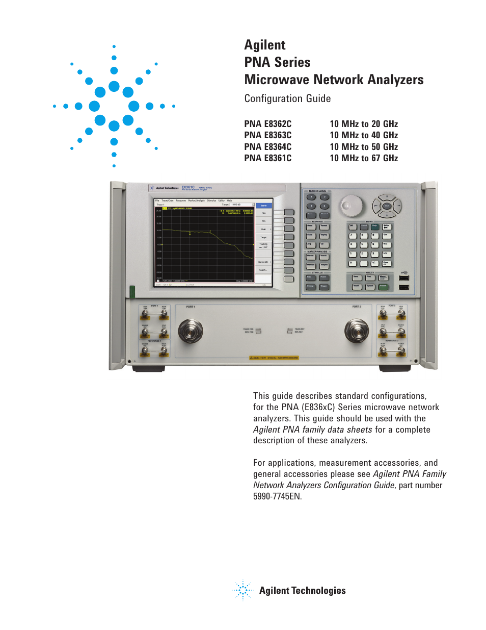 Atec Agilent-E8362C User Manual | 12 pages