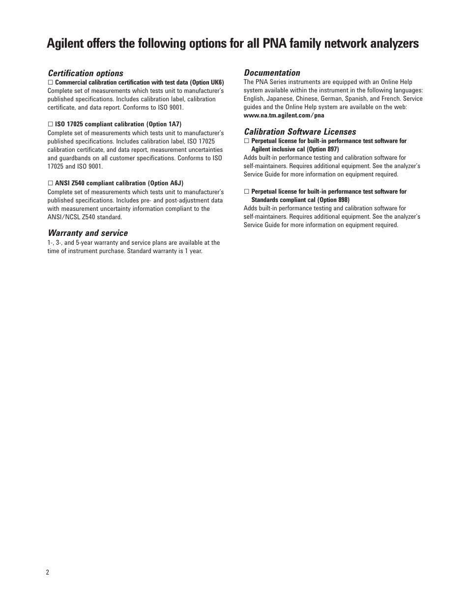 Atec Agilent-E8362C User Manual | Page 2 / 12