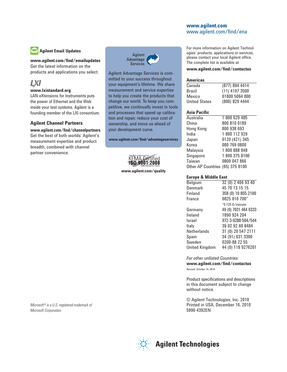 Atec Agilent-E5061B User Manual | Page 35 / 35