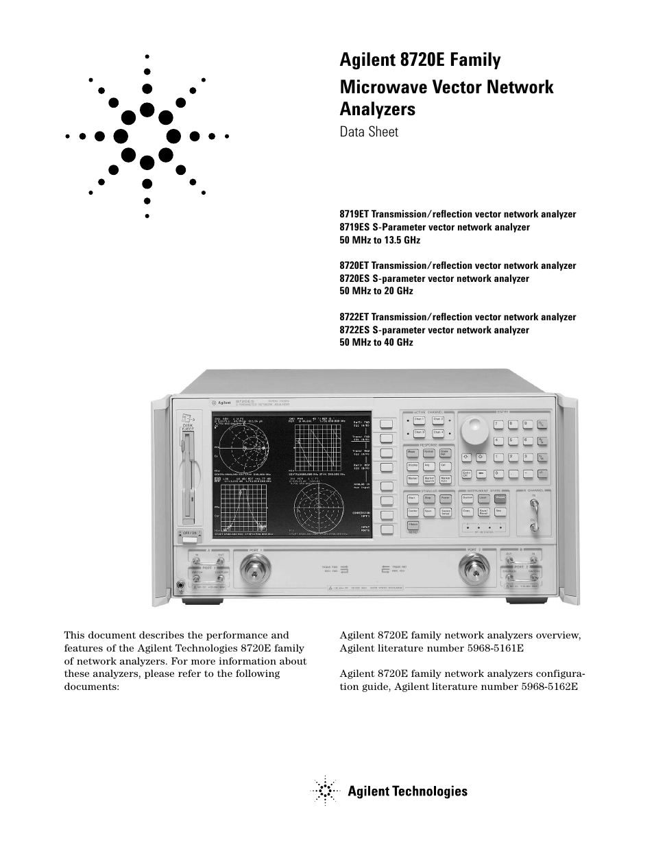 Atec Agilent-8719E-8720E-8722E User Manual | 36 pages