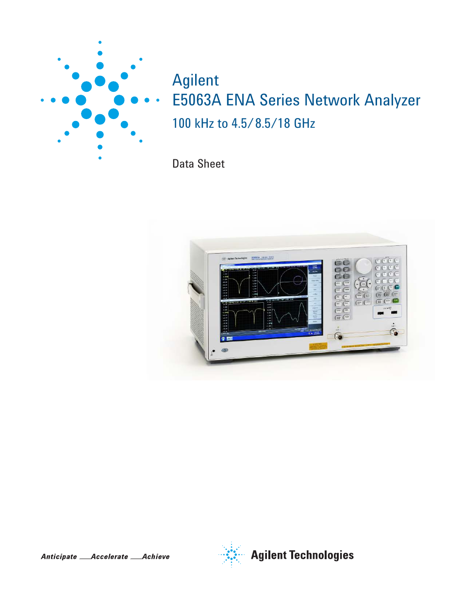 Atec Agilent-E5063A User Manual | 22 pages