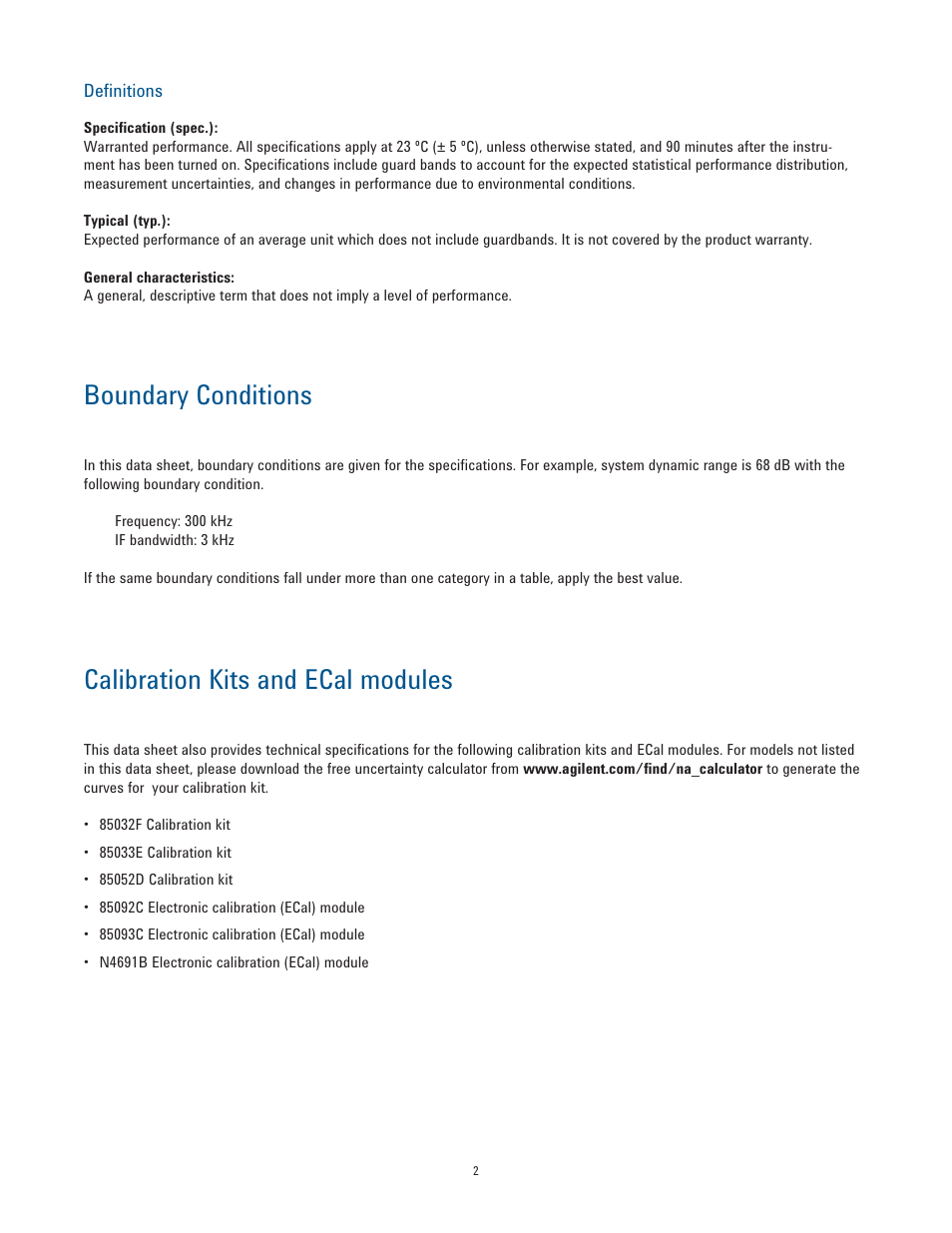 Atec Agilent-E5063A User Manual | Page 2 / 22