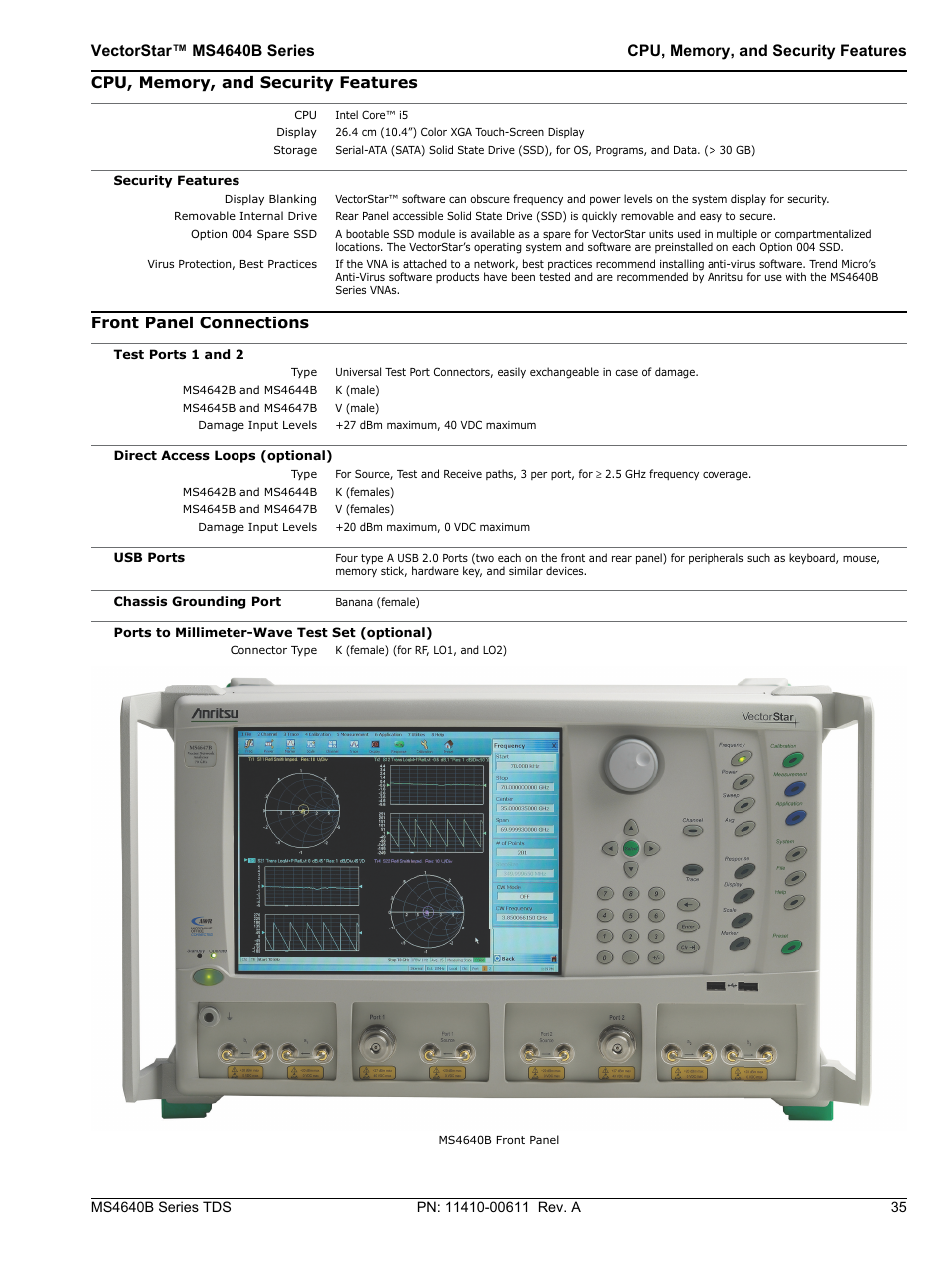Atec Anritsu-MS4640B User Manual | Page 35 / 52