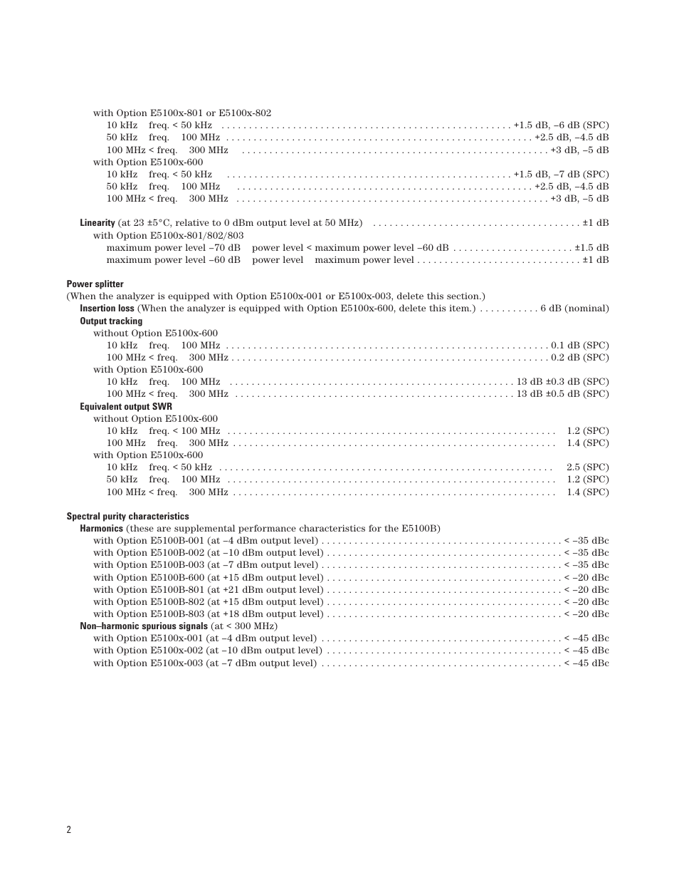Atec Agilent-E5100A User Manual | Page 2 / 12