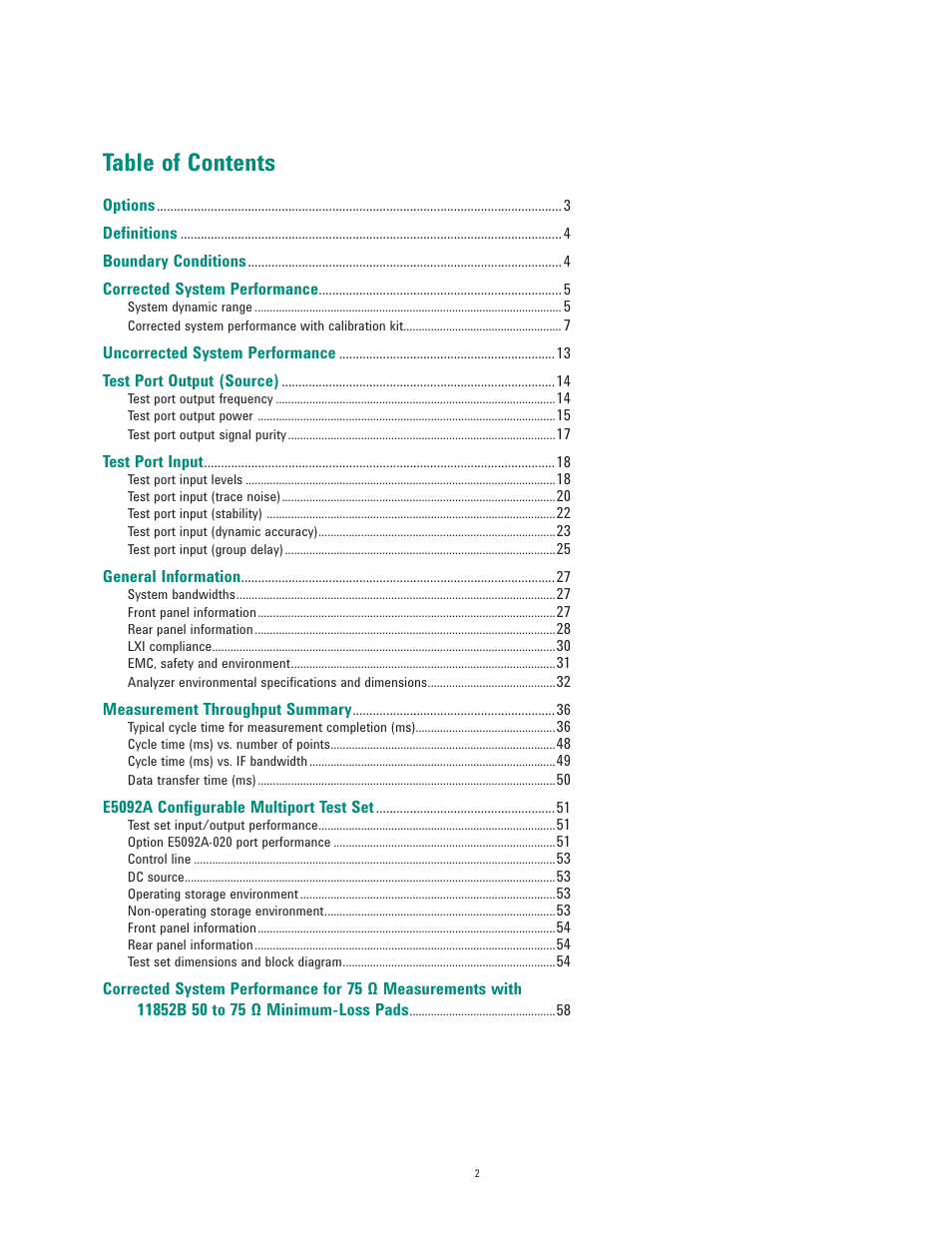 Atec Agilent-E5071C User Manual | Page 2 / 60