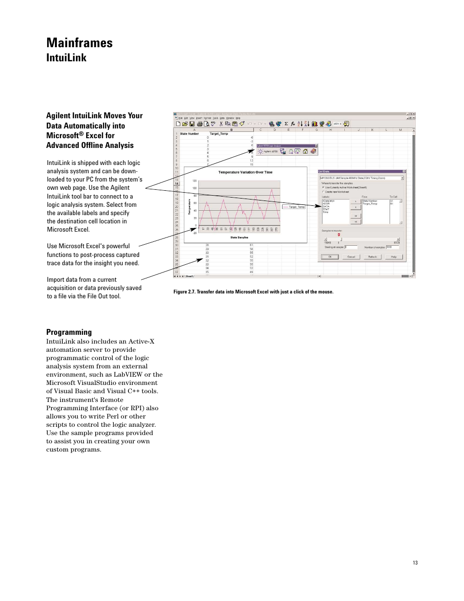 Intuilink, Mainframes | Atec Agilent-16700 Series User Manual | Page 13 / 132