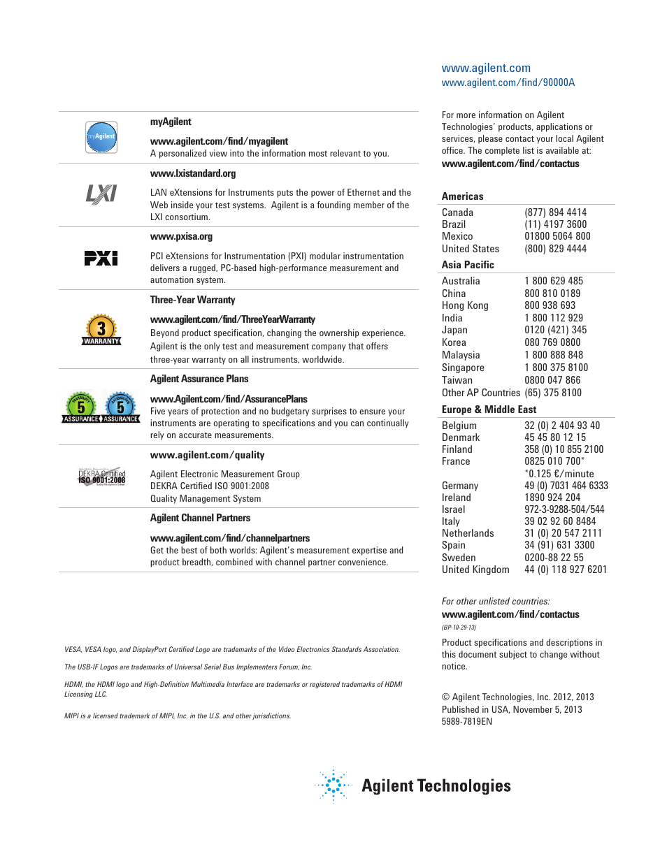 Atec Agilent-infiniium-90000 Series User Manual | Page 36 / 36